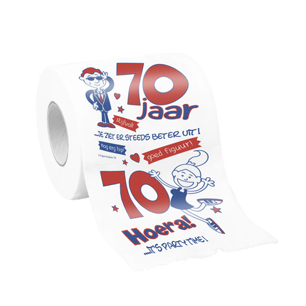 Toiletpapier 70 Jaar