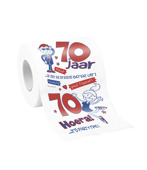 Toiletpapier 70 Jaar