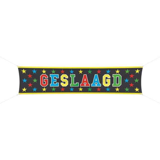 Geslaagd Vlag 1,8m