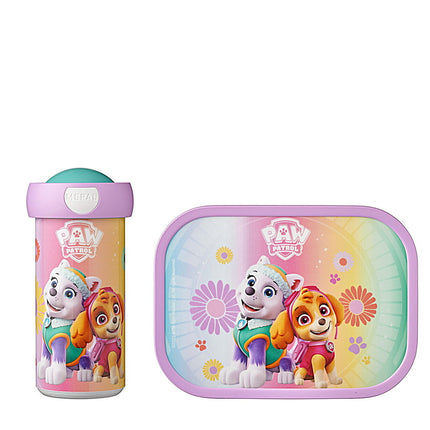 Lunchset Schoolbeker en Lunchbox Paw Patrol Girls