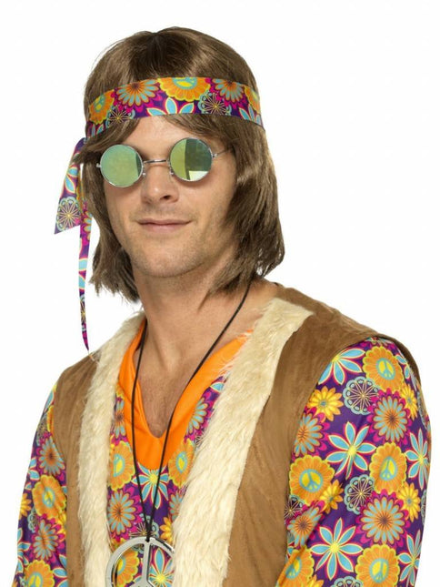 Hippie Bril Spiegelglas