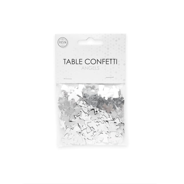 Tafelconfetti Engelen Zilver