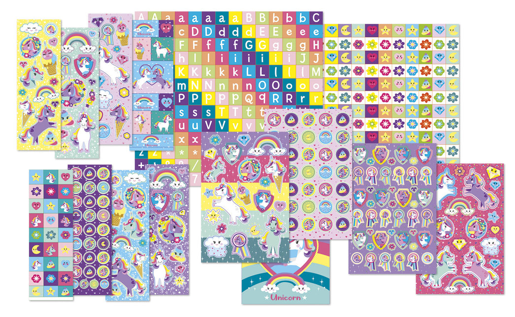 Unicorn Stickerset Large