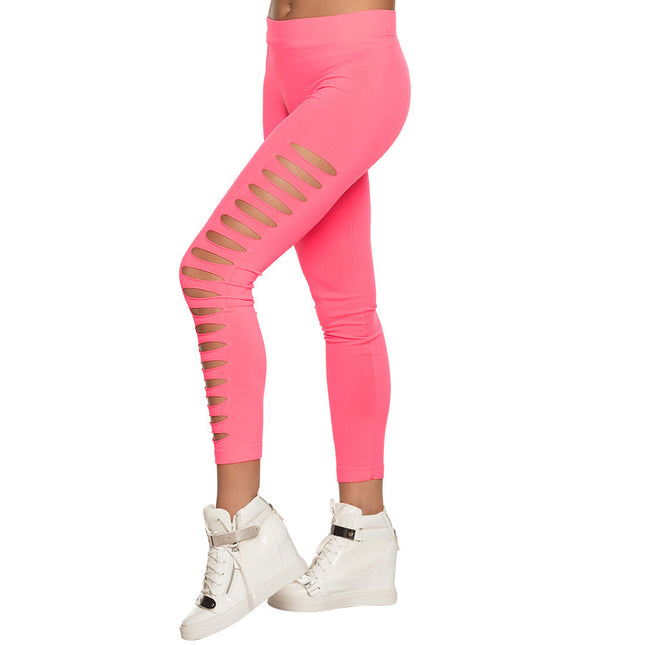 Roze Gaten Legging