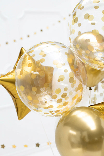 Confetti Ballon Goud