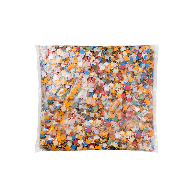 Gekleurde Confetti Zak 100gr