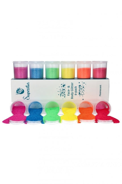 Gekleurde Glitters Regenboog Fluorescent