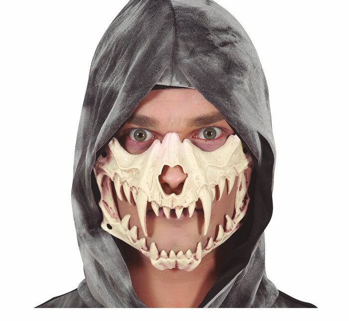 Halloween Masker Schedel Tanden