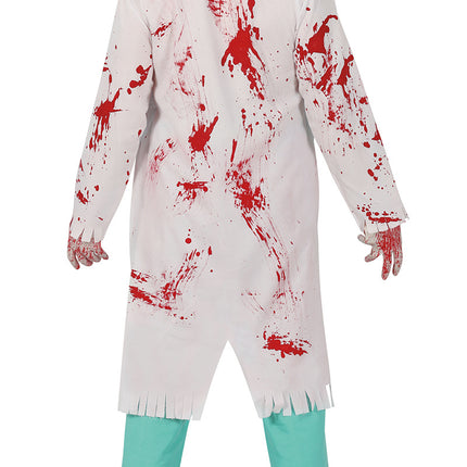 Dokter Zombie Halloween Kostuum Heren