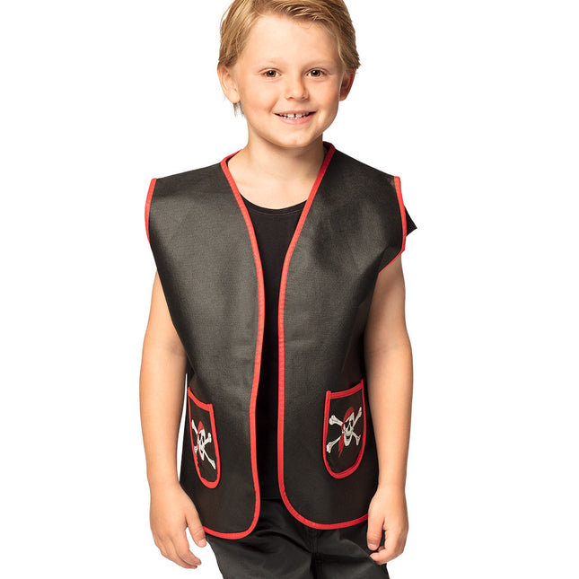 Piraten Vest Jongen 4/6 jaar