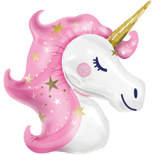 Unicorn Helium Ballon Leeg 91cm