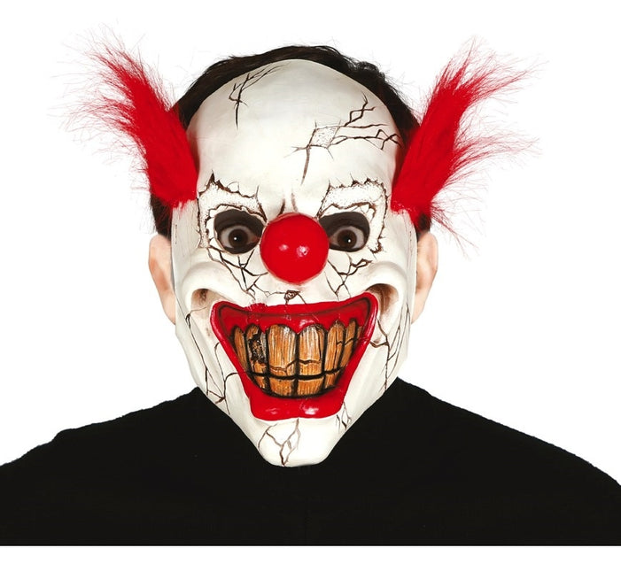 Halloween Horror Clown Masker Haar