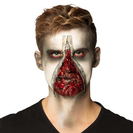 Halloween Schminkset Zombie Rits