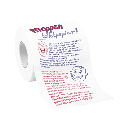 Toiletpapier Moppen