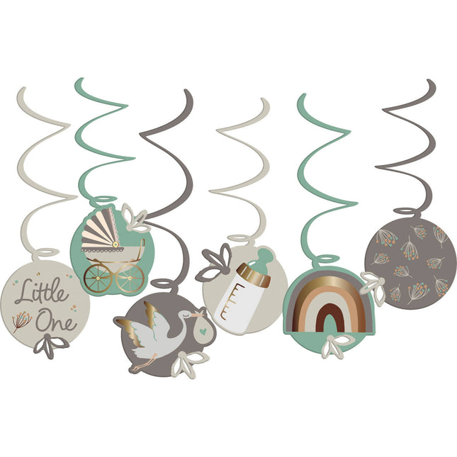 Geboorte Hangdecoratie Little One 6st