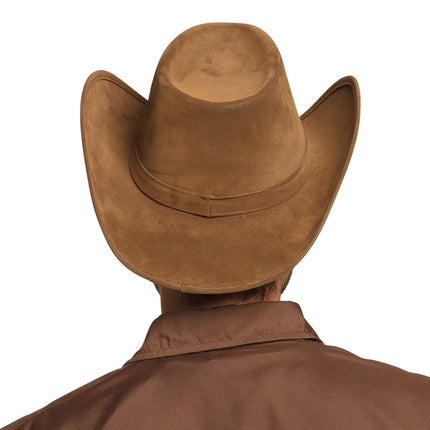 Cowboyhoed Nepleer Bruin 43cm