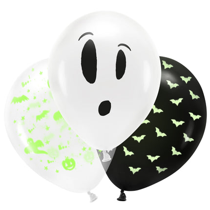 Halloween Ballonnen Blacklight 27cm 3st