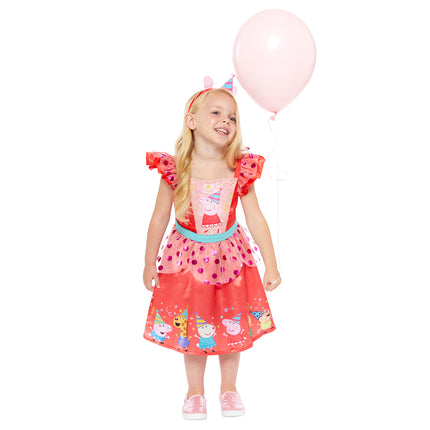 Kind Kostuum Peppa Pig Party Jurk