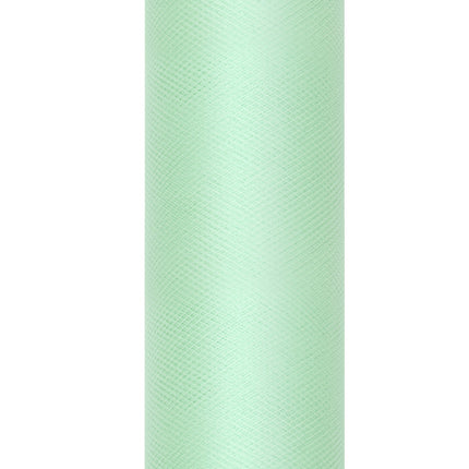 Mintgroene Tule Rol 30cm 9m