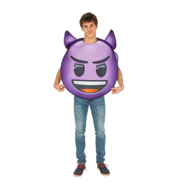 Kostuum Emoji Duivel