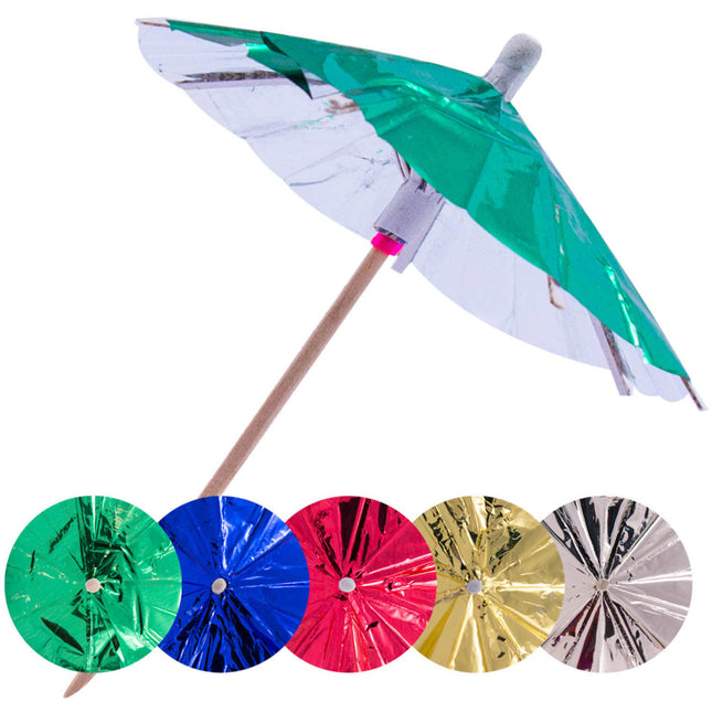 Parasol Cocktailprikkers 10cm 15st