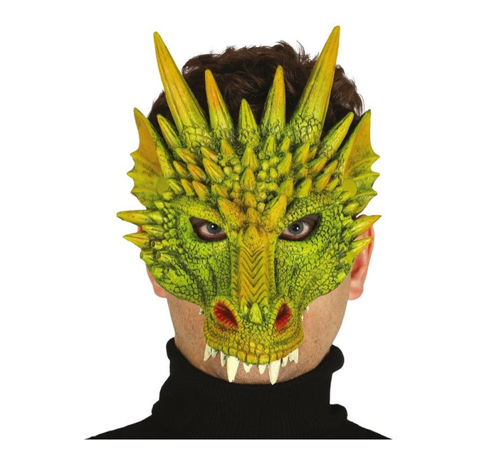 Halloween Half Masker Draak