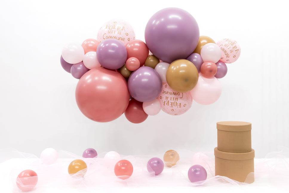 Ballonnen DIY Balloon Kit Organic Communie Pink