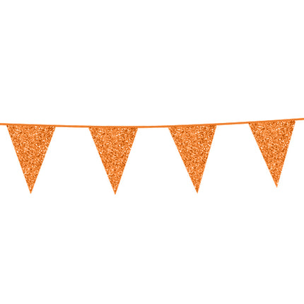 Oranje Slinger Glitter 6m