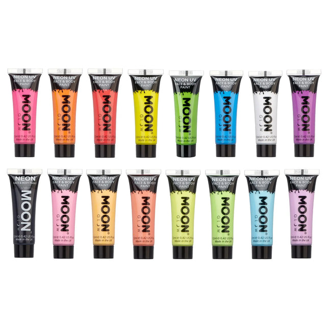 Moon Glow Pastel Neon UV Face Paint Pastel Green 12ml