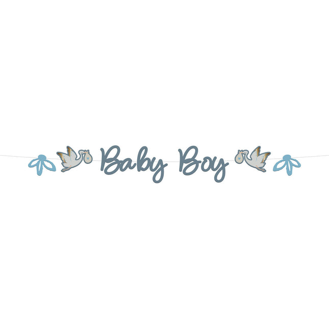 Geboorte Letterslinger Babyboy 2m