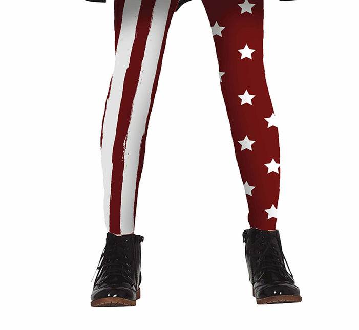 Halloween Legging Usa Clown Kind