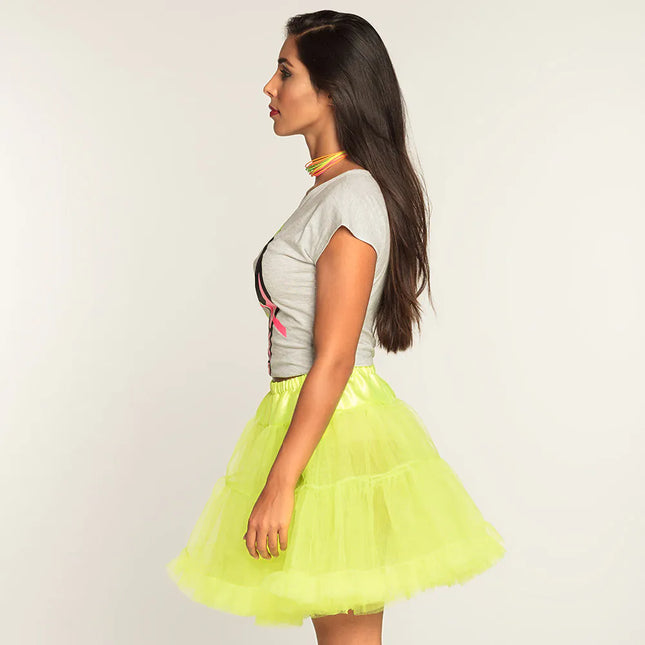 Petticoat Neon Geel