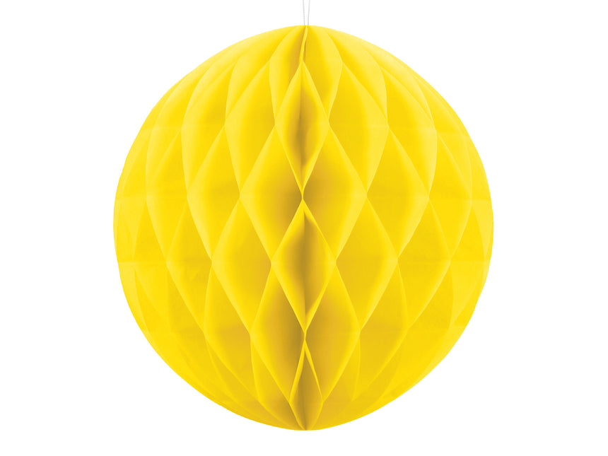 Honeycomb Bal Geel 40cm