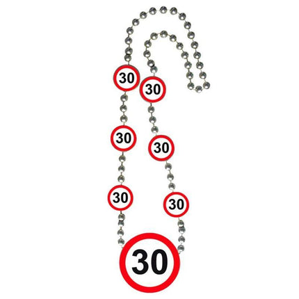 Ketting 30 Jaar Verkeersbord