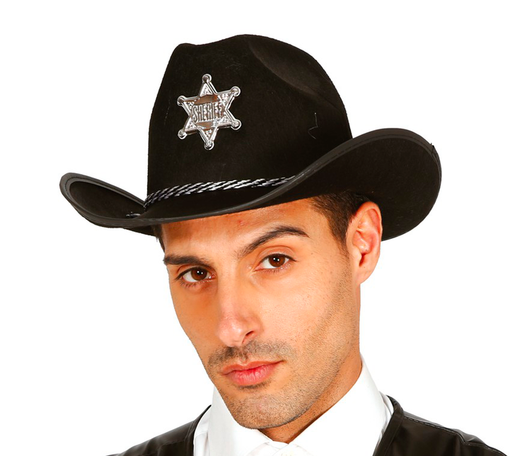 Sheriff Hoed Zwart