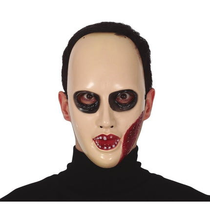 Halloween Zwarte Ogen Masker