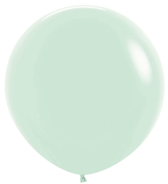 Ballonnen Pastel Matte Green 91cm 2st