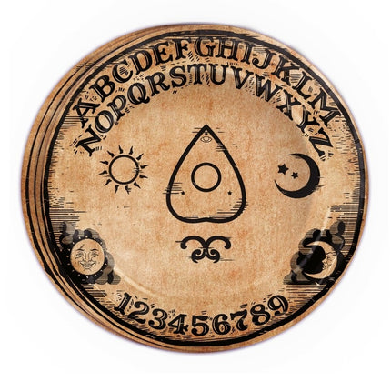 Halloween Borden Ouija 23cm 8st