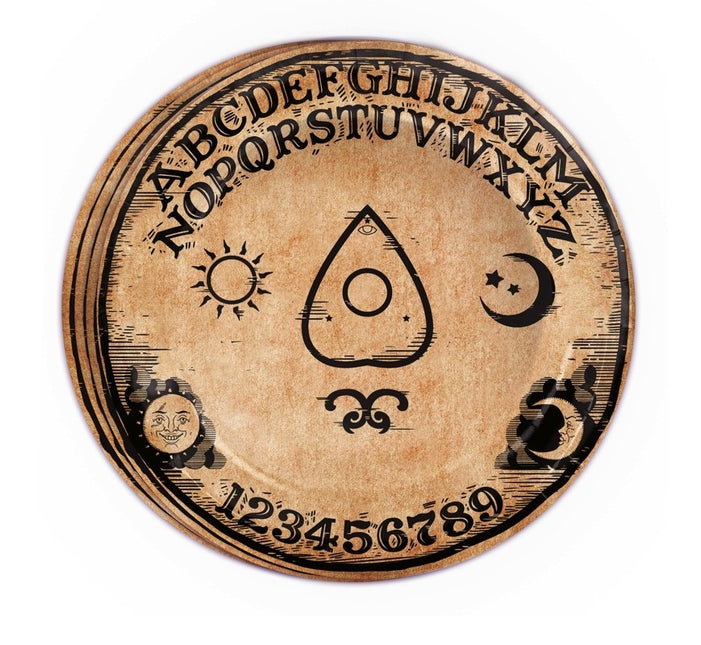 Halloween Borden Ouija 23cm 8st