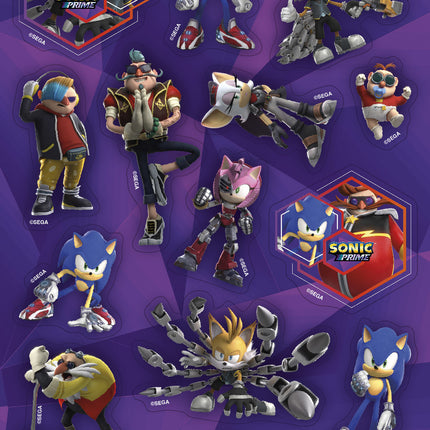 Sonic Stickers Glitter