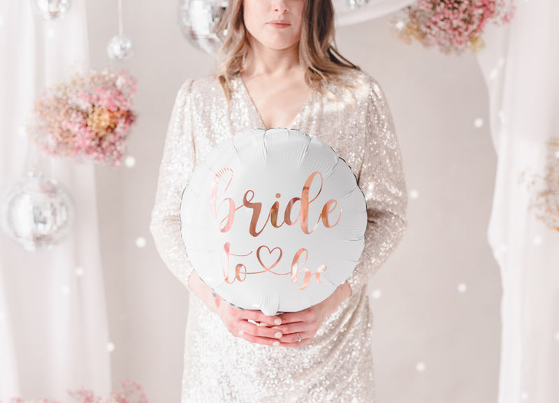 Helium Ballon Bride To Be Leeg 45cm