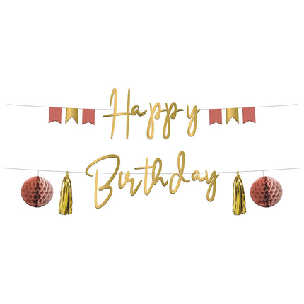 Happy Birthday Letterslinger Golden Dusk 1,5m