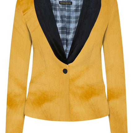 Gouden Velvet Blazer Dames OppoSuits