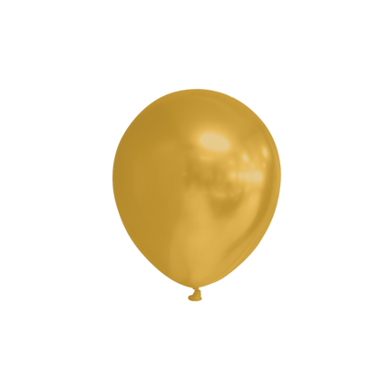 Gouden Ballonnen Metallic 13cm 100st