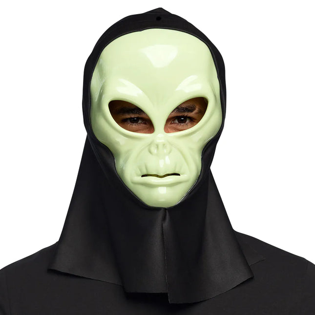 Halloween Masker Groen Alien