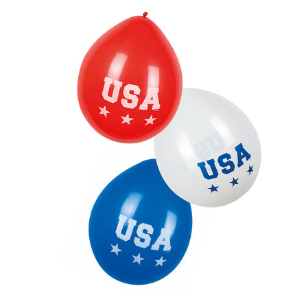 USA Ballonnen 25cm 6st