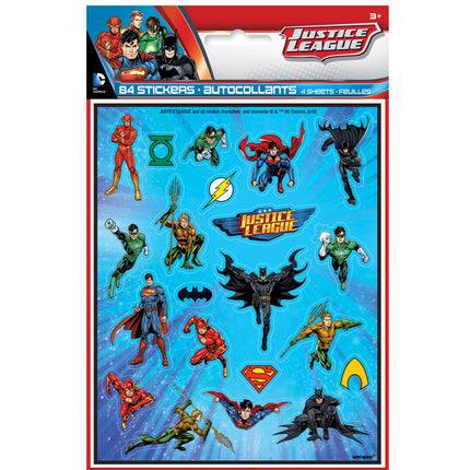 Justice League Stickers 4st