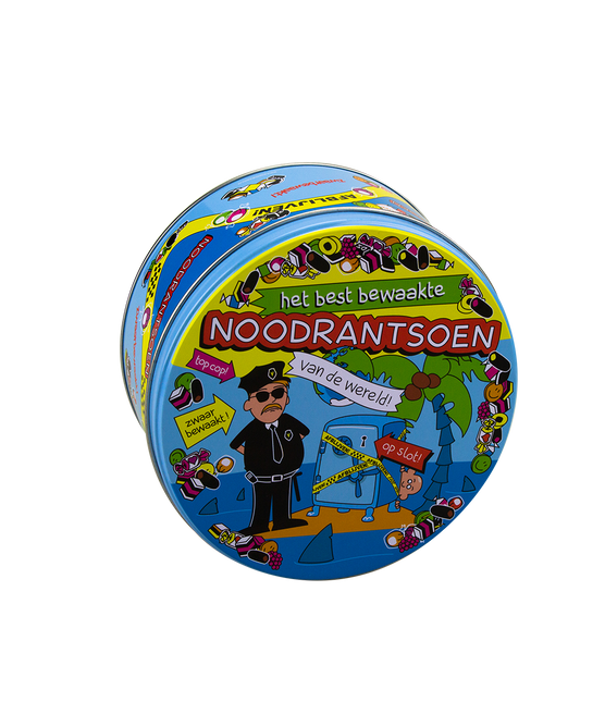 Snoeptrommel Noodrantsoen 14cm