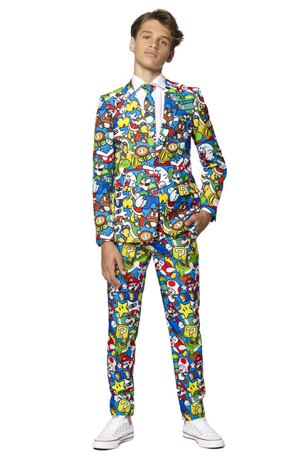 Super Mario Pak Jongen Tiener OppoSuits