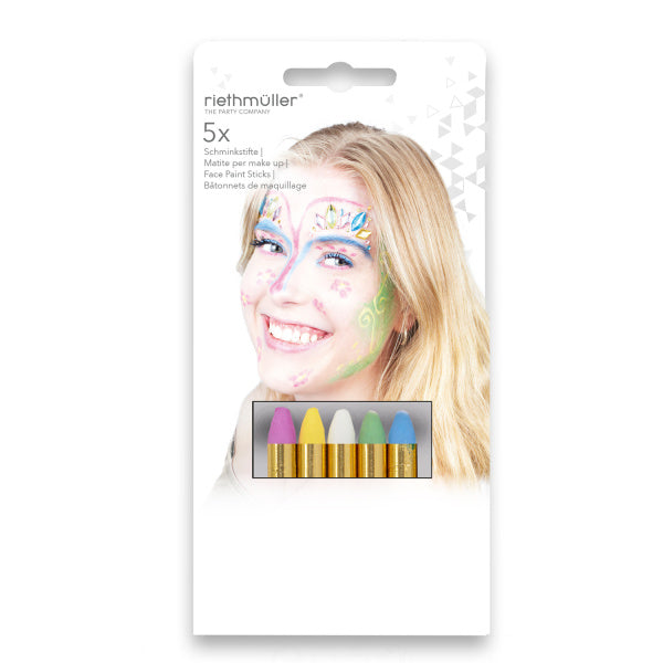 Make Up Sticks Pastel Meerkleurig 5st